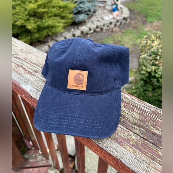 Carhartt Accessories Carhartt Hat Valcro Blue Poshmark